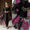 2PC Organza Handwork Suit with Stone & Beads Work