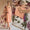 2PC Organza Handwork Suit with Stone & Beads Work